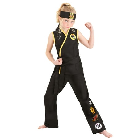 Cobra Kai Girl's Costume