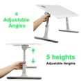 thumbnail image 6 of Riguas Adjustable Lap Desk, 23.6" x 15.7", Multicolor, 6 of 9