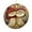 Pattern-2, variant on Christmas Ceramic Ornament Two Cute Happy Owls with Red Hat Double-Sided Printed 3" Ceramic Christmas Ornament Winter Owl Christmas Wildlife Xmas Tree Decorations Flat Circle Ceramic Ornament