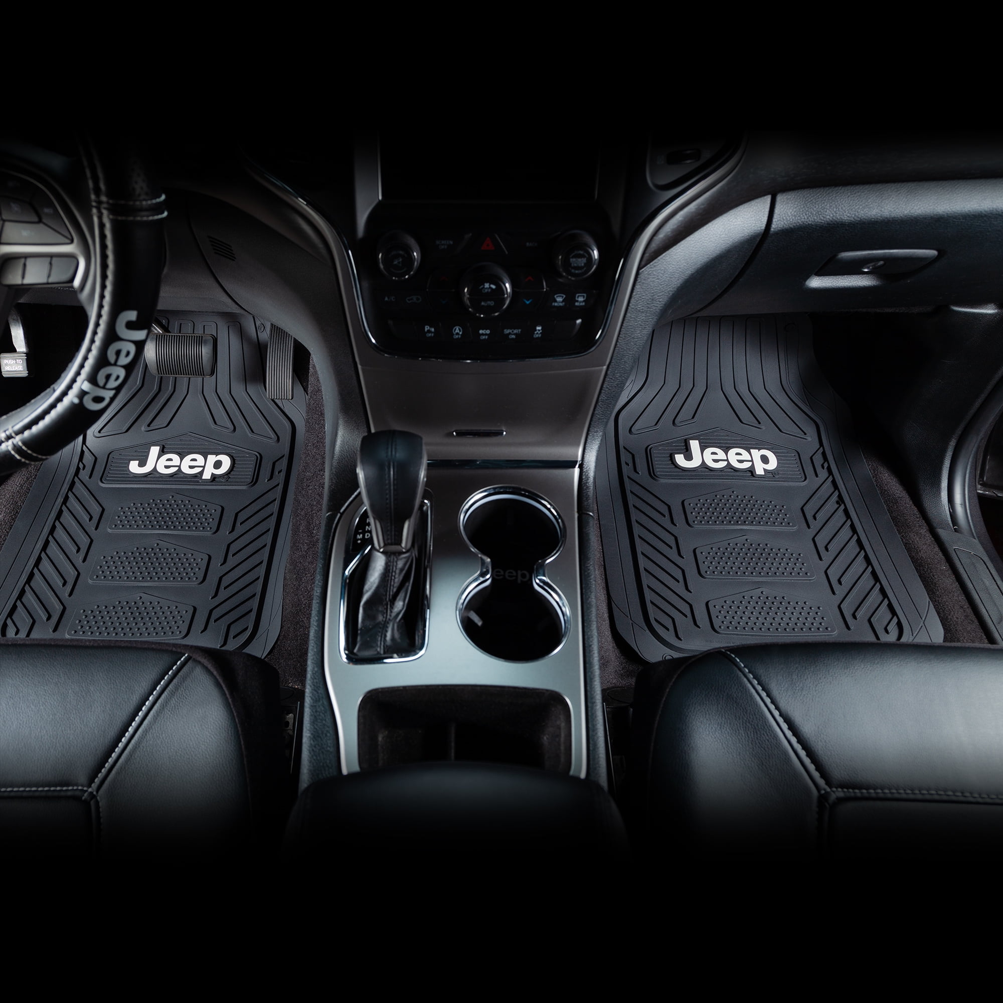 Plasticolor 001657R01 Jeep WeatherPro Front Floor Mats