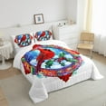 thumbnail image 3 of jejeloiu Cardinal Bird Bedding Comforter Set,Merry Christmas Twin Comforter Sets,Rustic Xmas Berry Bedding Set,Super Cozy Room Decor,2 Pieces, 3 of 8