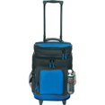 thumbnail image 1 of Travel5.0 Deluxe Ripstop Beach Travel Rolling Cooler with Wheels, - Red, 1 of 2