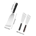 thumbnail image 2 of unbranded Para Barbacoa De Acero Inoxidable Con Ranuras Ideal Para Delicados Color Multi, 2 of 7