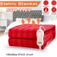 thumbnail image 1 of Manta eléctrica de invierno de 110v y 50w, calentador de un solo cuerpo, manta eléctrica con termostato, manta eléctrica calentada de 150x70cm esquí esquí Gafas de esquí, 1 of 4