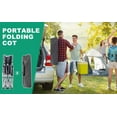 thumbnail image 4 of Ficisog Folding Camping Cots for Adults 900lbs Layer Oxford Sleeping Cots with Carry Bag & Mattress, 4 of 9