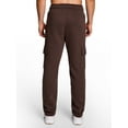 thumbnail image 4 of Reebok Men's & Big Men's Game Day Fleece Cargo Sweatpants, Sizes XS-5XL, 4 of 5
