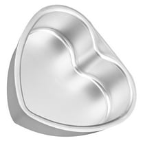 Topbathy Aluminum Heart Shaped Cake Pan Easy to Store and Carry for Baking