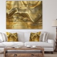 thumbnail image 4 of Design Art - Texture en Tissu Doré, 4 of 5
