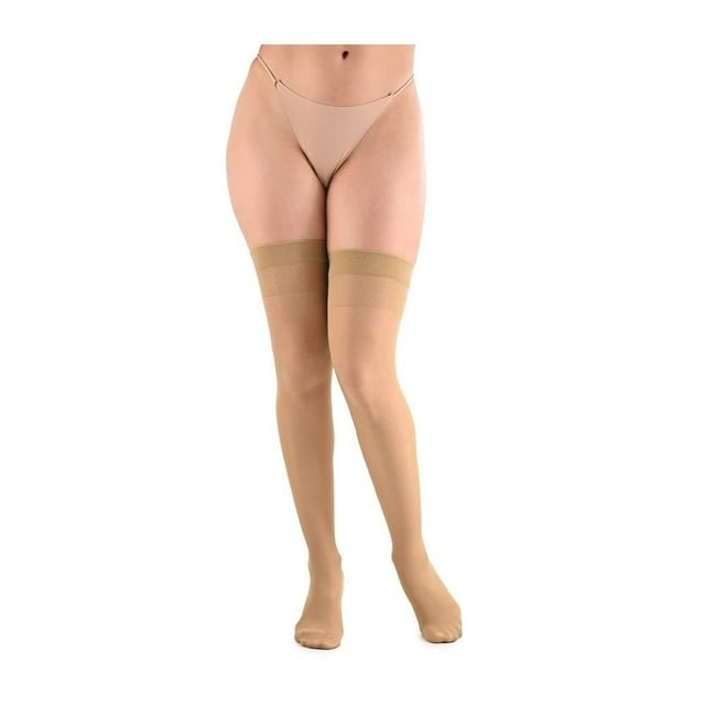 Media Secret Treasures para Mujer, Confort Beige Talla CH/M