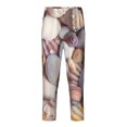 thumbnail image 2 of Gukieu Sea Shells Print Youth Home Trousers, Elastic Waistband with Pockets for Home and Outing, Suitable for Children Aged 5-16-Large, 2 of 6