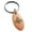 Rose, variant on Stainless Steel Freemasons Masonic Sacred Society Engraved Small Oval Charm Keychain Keyring