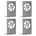 thumbnail image 1 of Sujetalibros, 4 sujetalibros de metal, tapones antilibros, sujetalibros decorativos, materiales ecológicos, 1 of 12