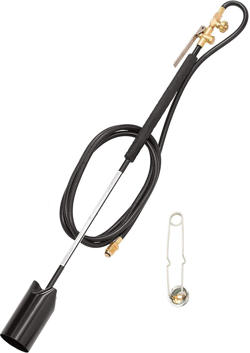 Flame King YSNPQ-5000T Heavy Duty Propane Torch Weed Burner, Black