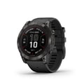 thumbnail image 1 of fenix 7X Pro Saph Solar Carbon Gray Ti w/Black Band Garmin fenix 7X Pro, 1 of 8