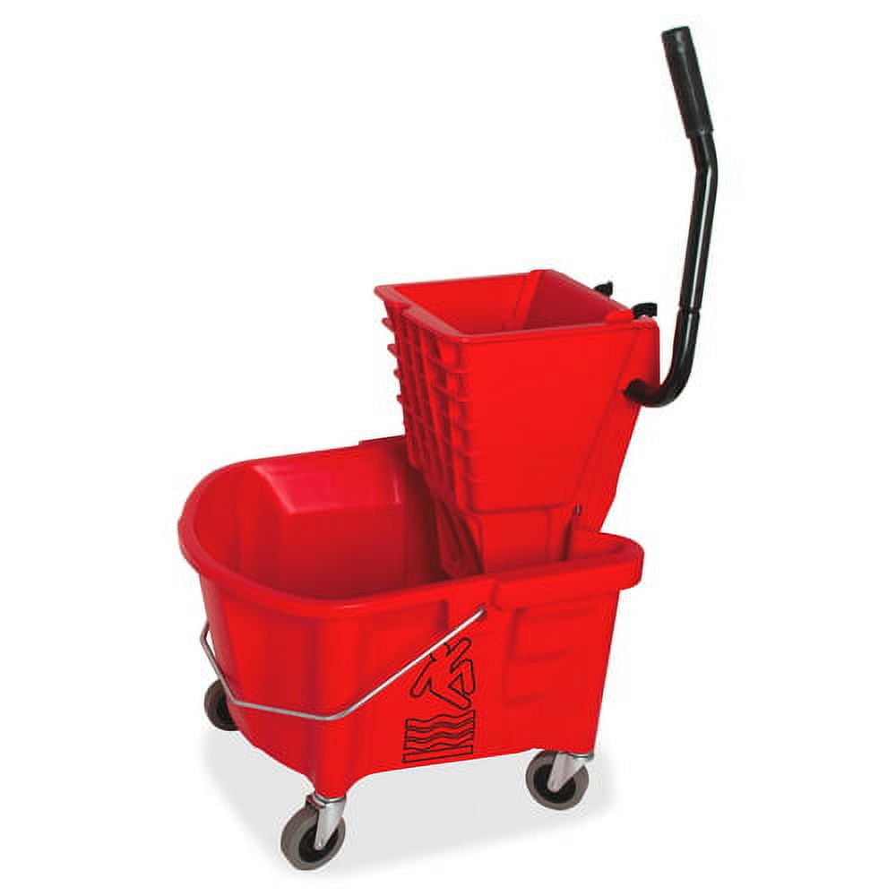 Genuine Joe Steel Handle Mop Bucket/Wringer Combo (GJO18800)