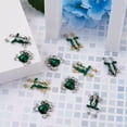 thumbnail image 5 of U8MO 18pcs Green Frog Alloy Enamel Metal Pendants Cute Animal Dangle Charms 22~34mm, 5 of 9