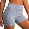 thumbnail image 6 of Shorts for Women High Waist Yoga Shorts for Workout Running Gym Fitness Stretchable Booty Lifting Athletic Short Pants, 6 of 9