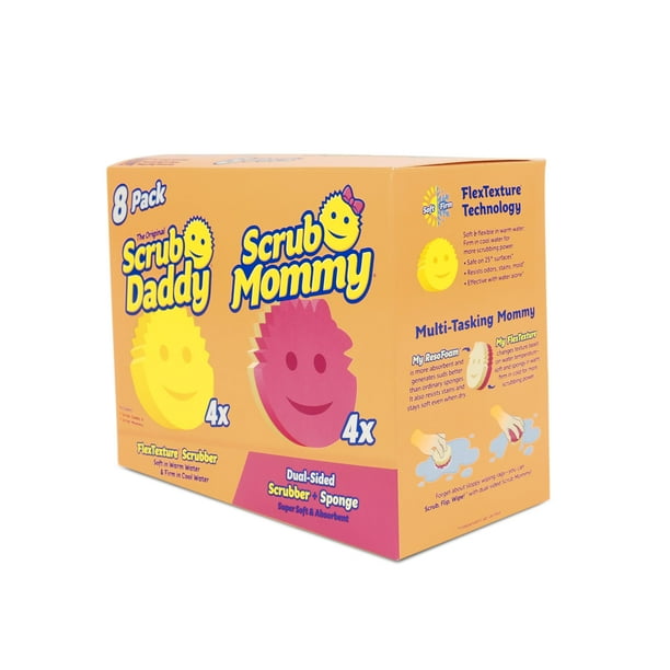 Esponjas Scrub Daddy Scrub Mommy para platos (paquete de