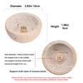 thumbnail image 3 of Soporte para incienso SHICANGSHIYE, piedra caliza hecha a mano para varillas, 3 of 8