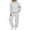 Gray, variant on TMOYZQ Womens 2 Piece Outfits Lounge Pullover Hoodie Sweatsuit Sets Oversized Long Sleeve Sports Sweatshirt Baggy Fall Fashion Sweatpants with Pockets