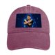 thumbnail image 1 of Lautaro Martínez Sombrero vaquero para adultos con ala curvada moldeable, sombrero de sol al aire libre para hombres y mujeres, 1 of 6