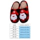 thumbnail image 3 of Zapatillas de piel esponjosa Navidad Acogedor Papá Noel Artículos para el hogar (40-41) Wdftyju Tenis De Mujer Tenis De Hombre, 3 of 7