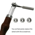 Leather Stitching Wheel,Set Stitch Wheel Leather Wheel Marker Tool Diy
