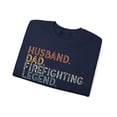thumbnail image 3 of Firefighter Sweatshirt Gifts Crew Neck Shirt Long Sleeve Unisex, 3 of 4