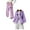 Z01-Purple, variant on YAYUBA Youth Girls Baggy Bow Sweatpants Oversized Wide Leg Straight Pants Plain Cotton Casual Soft Comfort Loose Bottoms Pant