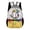 Multicolour, variant on Cartoon Baseball Backpack, Durable Polyester Casual Daypack for Youth, Large Capacity Unisex Backpack with Ice Cream Print, 9.8x9.8 Inches