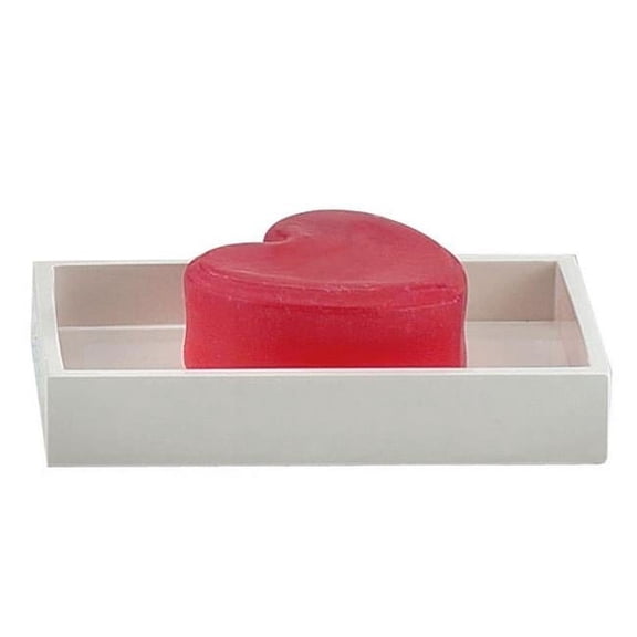 Group Elegant Collection Toothbrush Holder - White Resin -pack of 3