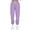 Purple, variant on XFLWAM Trousers for Women Casual Bottom Sweatpants with Pocket Drawstring High Waist Sporty Clothes Joggers Sweat Pants Gray M