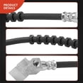 thumbnail image 5 of A-Premium Rear Center Brake Hydraulic Hose Compatible with Select Ford Models - F-450 Super Duty 1999-2004, F-550 Super Duty 1999-2003, F53 1999-2001 - Replace# 2C342282NA, 5 of 8