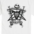 thumbnail image 3 of The Nightmare Before Christmas - Jack Misfit Love - Men's Short Sleeve Graphic T-Shirt, 3 of 5