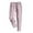 Pink, variant on Timegrad Womens Cotton Linen Pants Lightweight Fall Casual Loose Elastic Waist Trousers Ripped Pants