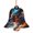Bell Shape, variant on Wolf Galaxy Fire Space Wooden Christmas Ornament Angel Shape,Xmas Tree Hanging Decoration 6 PCS
