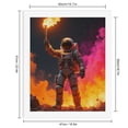thumbnail image 2 of Paint By Numbers Kit for Adults Beginner - Astronaut Torch Orange Clouds Adventure DIY Canvas Painting Kits for Adults, Frameless Paint By Number for Adults for Home Wall Decor 16x20 Inch, 2 of 7