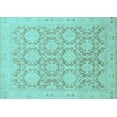 thumbnail image 1 of Ahgly Company Indoor Rectangle Oriental Light Blue Traditional Area Rugs, 5' x 8', 1 of 4