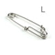 thumbnail image 3 of Soidarity Clips de pesca de acero inoxidable resistente, accesorios giratorios de palangre cerrados, diseño único, gancho de hebilla de liberación Pescar 2.6*100 Soidarity OD025318-03, 3 of 6