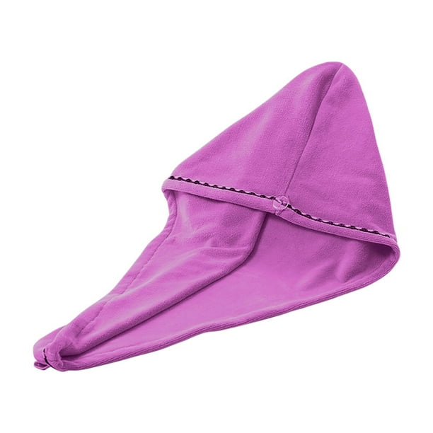 Xihbxyly Gorro de Ducha de Terciopelo Coral, Toalla de Microfibra Suave y Absorbente, de Secado Rápido, No Daña El Calor, Ideal para Baño, Facial y Viajes, para Mujeres, Hombres y Adolescentes, 25 X
