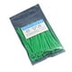 thumbnail image 2 of Naiovety Bridas de nailon para cables, 100 piezas, reutilizables, autoblocantes, 3x100mm, correas industriales de sujeción resistentes para el Almacenamiento y organización del hogar Verde, 2 of 6