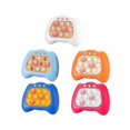 thumbnail image 4 of Electronic Game Light Push Bubble Poplight Fidget Game Speed Quick Push Up Bubble Stress Toy Orange, 4 of 5