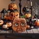 thumbnail image 4 of Decoración de calabaza de Halloween, decoración de calabaza de resina para jardín, decoraciones de Halloween para exteriores, divertidas figuras de calabaza con base pesada, decoración para fiestas d, 4 of 5