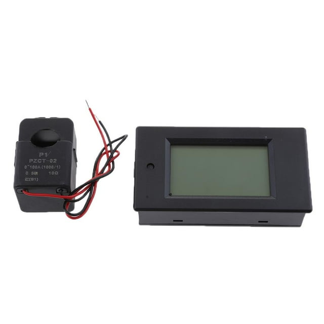 Multímetro de energía de potencia de voltaje digital 80-260V 100A LCD Sunnimix