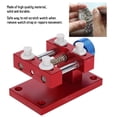 thumbnail image 4 of Soporte ajustable para caja de reloj, reparación de relojes de pulsera de metal, soporte para caja abierta, herramienta de reparación de movimiento de base para quitar correa de reloj(rojo), 4 of 5