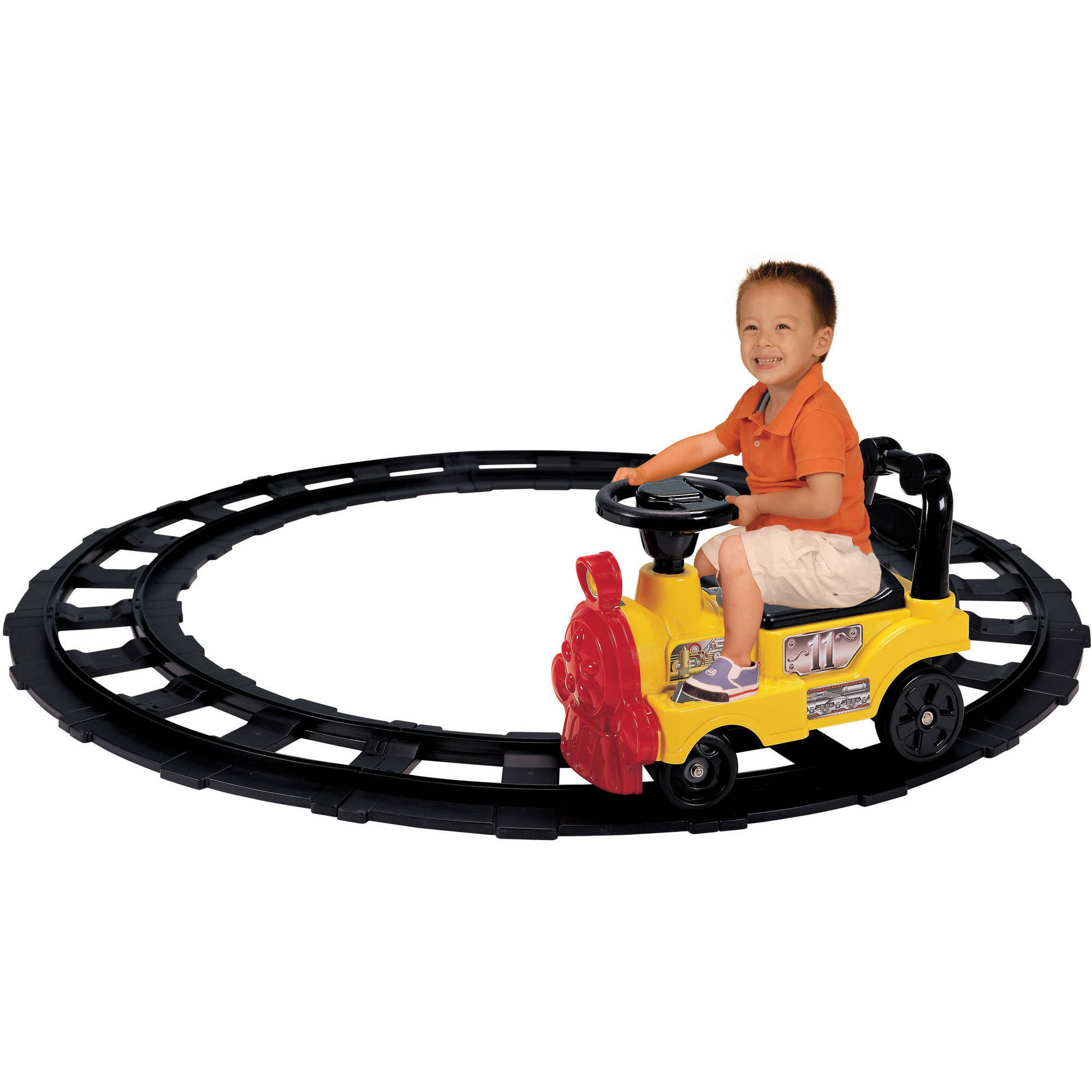 ride on toy train with tracks