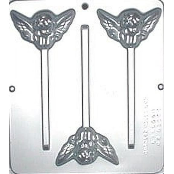 683 Angel Pops Lollipop Chocolate Candy Mold