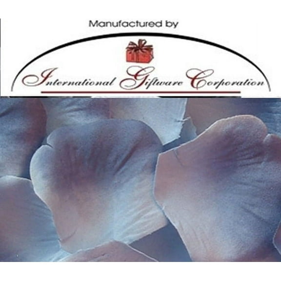 Blue / Periwinkle - Two Tone - 100 Silk Rose Petals Wedding Favors - Solid Colors - Wedding Reception and Party Supplies