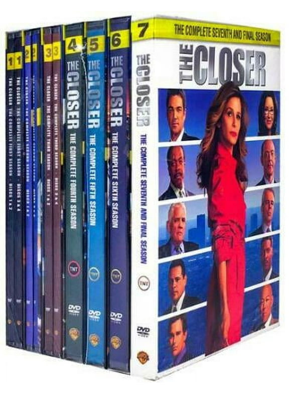 The Closer Complete Series Season 1-7 (DVD Box Set,28-Disc) USA! New & Sealed (Crime drama) (Warner Bros. Television)