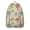 Romantic Wildflo, variant on Boho Vintage Paisley Pattern Canvas Backpack, Artistic Floral Ethnic Travel Daypack for Women, Mandala Style Bookbag